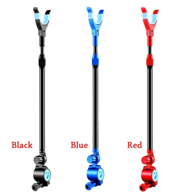 Multifunctional Portable Durable Adjustable Telescopic Fishing Pole Stand  Stretched Brackets Fishing Rod Holder 19-21MM 