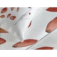 thumbnail image 4 of Ambesonne Floral Quilted Bedspread Set 3 Pcs, Autumn Flowers Petals, King Size, Red Purplegrey, 4 of 5