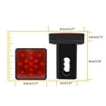 thumbnail image 3 of Square 12V LED Tail Light For Truck Trailer Boat Brake Led Lights, 3 of 9