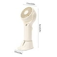 thumbnail image 3 of SUTENGDA Portable Misting Fan Rechargeable  Battery Operated Spray Water Mist Fan  Mini Cooling Fans for Makeup Travel  Beach  Outdoors, 3 of 9