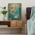 thumbnail image 5 of Qisvanset 12x16 Inch Crimson Moon Great Waves Canvas Print Wall Art, 5 of 5