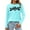 Sky Blue, variant on Telankuip Soft Comfortable T-Shirts for Womens Fashion Floral Printed Preppy Oversized Cute Graphic Crewneck Pullover Tops Long Sleeve Lightweight Thin Basic Casual Y2k Tees Yellow XL