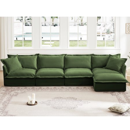 High - Density Foam Cushions & No Springs - Soft and Supportive Sofa Seating