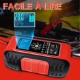 thumbnail image 4 of 10A Intelligent Battery Charger 12V-24V Car Motorcycle Battery Charger Automatic Auto Maintainer with LCD Display Fo[32], 4 of 4