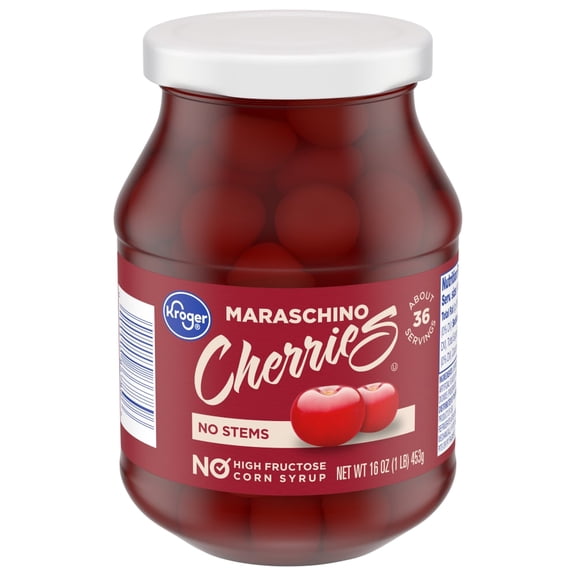 Kroger Maraschino Cherries 16 oz - Pack of 1