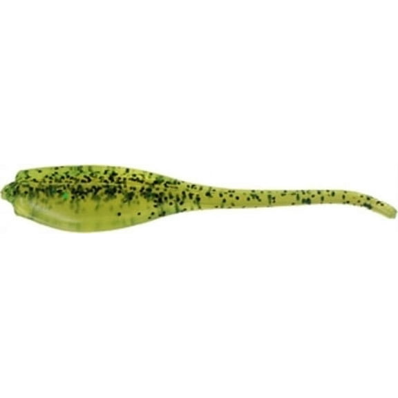 Bobby Garland Baby Shad - 2 IN - 18 Pack - Chartreuse Black Pepper