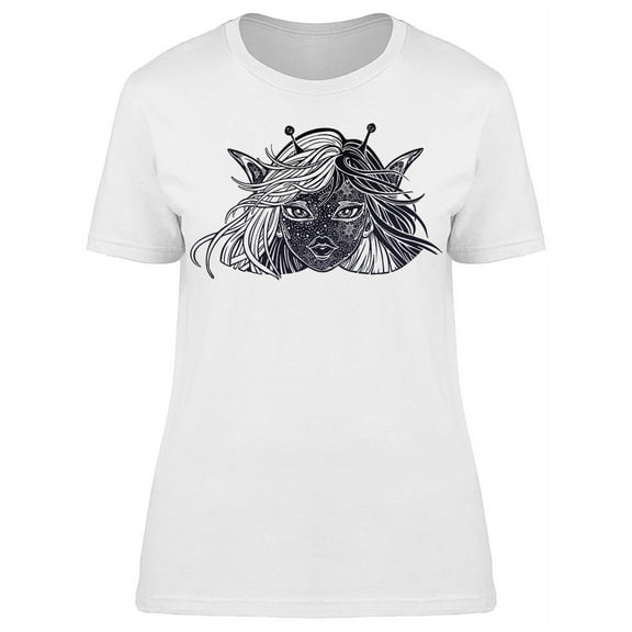 Monster Ufo Girl Tee Women's -Image by Shutterstock