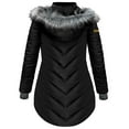 thumbnail image 5 of Women's ActionHeat Black Pittsburgh Steelers 5V Battery Heated Long Puffer Jacket, 5 of 7