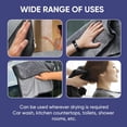 thumbnail image 3 of 2PCS Magic Bathroom Drying Cloth – Super Absorbent Shower Cloth for Cleaning Glass Streak-Free Microfibre Car Drying Towel & Multipurpose Magic Cleaning Cloths (40×40cm), 3 of 5