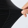 thumbnail image 7 of Conairie Men Swim Trunks Elastic Waist Competitive Swim Racing Team Swimsuit Quick Dry Swim Jammers Upf 50+ Black XXL, 7 of 7