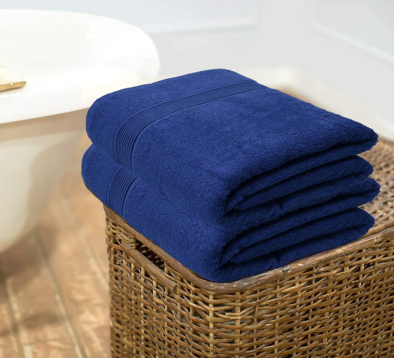 Mejores ofertas e historial de precios de BELIZZI HOME Ultra Soft 6 Pack  Cotton Towel Set, Contains 2 Bath Towels 28x55 inch, 2 Hand Towels 16x24  inch & 2 Wash Coths 12x12