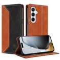 thumbnail image 2 of Funda FOXDOCK para Samsung Galaxy A17 de Cuero Premium Bicolor con Ranuras RFID, Carcasa Tipo Billetera Antigolpes y Soporte Plegable, 2 of 6