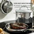 thumbnail image 3 of 8 Inch Fry Pan, Induction Compatible, Oven Safe 500F, Fast Even Heat, Professional Cookware, Dishwasher Safe, 3 of 5