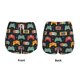 thumbnail image 3 of Balery Retro Video Game Pantalones cortos deportivos para mujer con forro y dos bolsillos, elásticos, para entrenamiento, gimnasio, yoga-Medium, 3 of 7