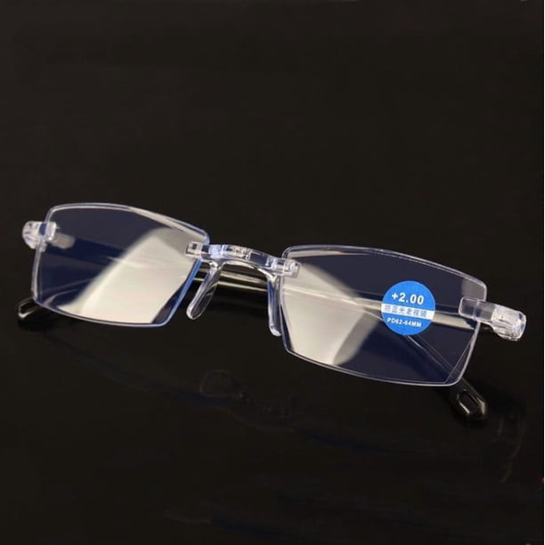 Gafas de presbicia con diseño retro, función anti-luz azul y zoom inteligente.