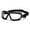 CLRA, variant on Pyramex Safety GB10010TM Torser Safety Glasses Black Frame Clear H2MAX Anti-Fog Lenses