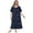 D, variant on Women's Loose Plus Size Nightdress Square House Dress Short Sleeve Sleep Dress Soft Long Sleepwear Nightgowns For Home Wear Pajama Dress,XL-5XL