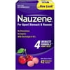 Nauzene Non-drowsy Upset Stomach & Nausea Relief, Wild Cherry Flavor Chewable Tablets 42