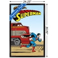 thumbnail image 3 of DC Comics - Superman - Vintage Wall Poster, 22.375" x 34", Framed, 3 of 6