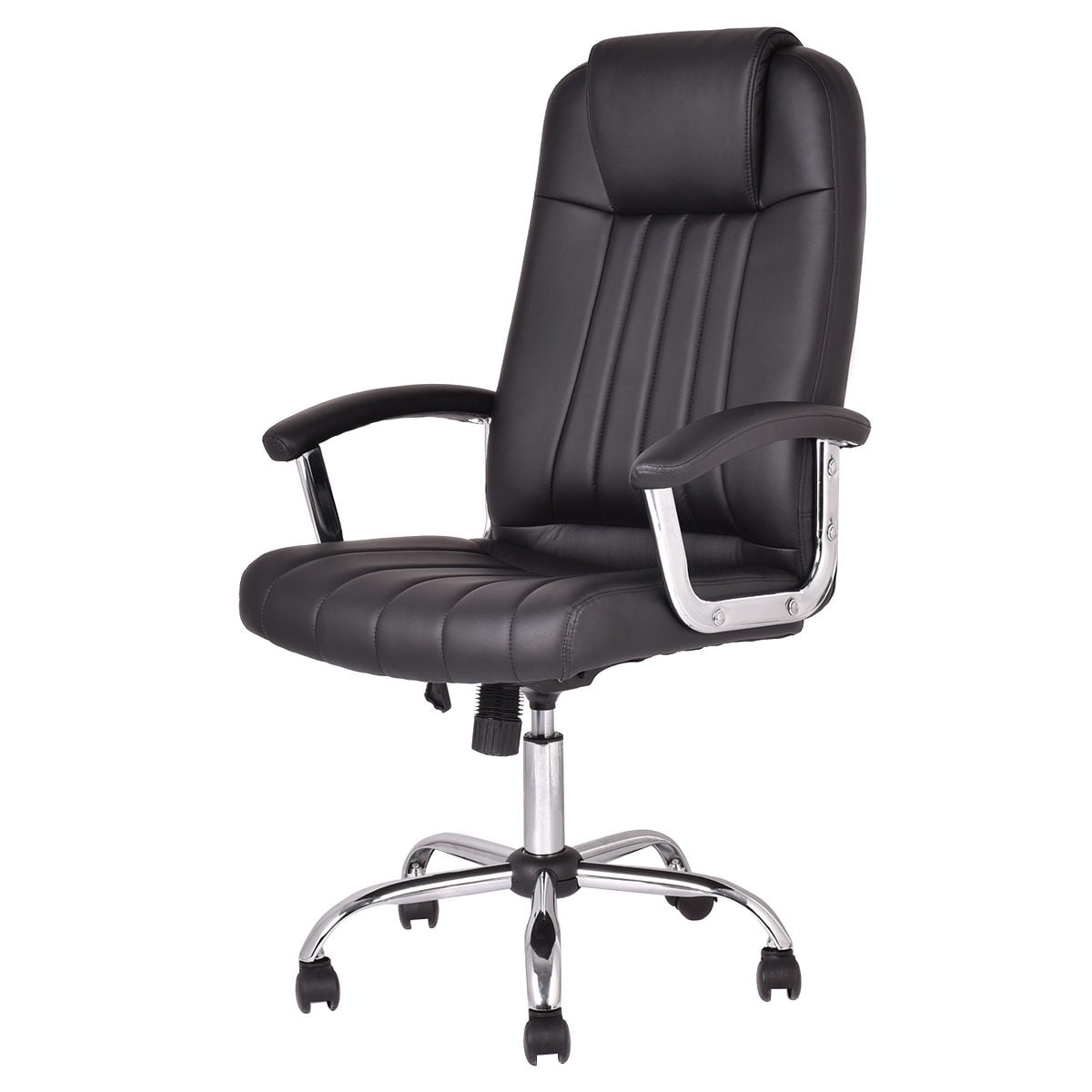 Costway Ergonomic Pu Leather High Back Executive Computer Desk Task Costway Ergonomic Pu Leather High Back Executive Computer Desk Task Office Chair