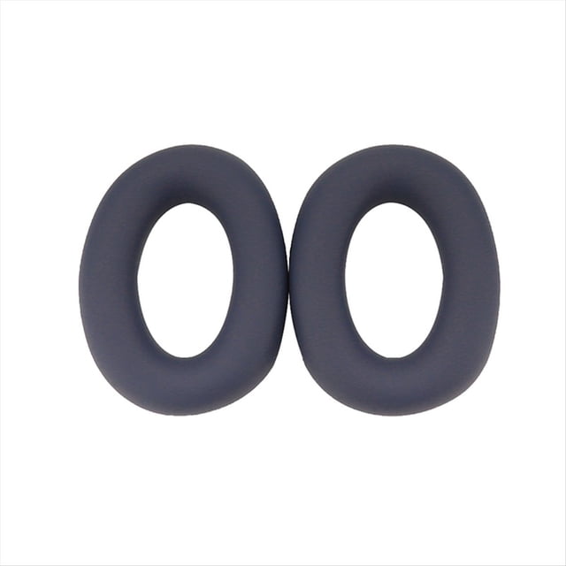 Almohadillas de Repuesto para Auriculares para QC Ultra, Protectora de Silicona, Piezas de Reparación de Orejeras, Color Azul Oscuro