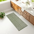 thumbnail image 4 of SUNDEREY 2'x5' Washable Runner Rug,2x5ft Bohemian Hallway Runner, Cotton Woven Reversible Entryway Rug, Modern Stain Resistant Boho Rug Low-Pile Throw Rug for ‎Dining Room Office,Green, 4 of 6