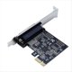 thumbnail image 5 of 3X Puerto Paralelo de Alta Calidad DB25 25Pin Pcie Riser Card LPT Impresora A PCI-e Express Card Converter Adapter AX99100, 5 of 5