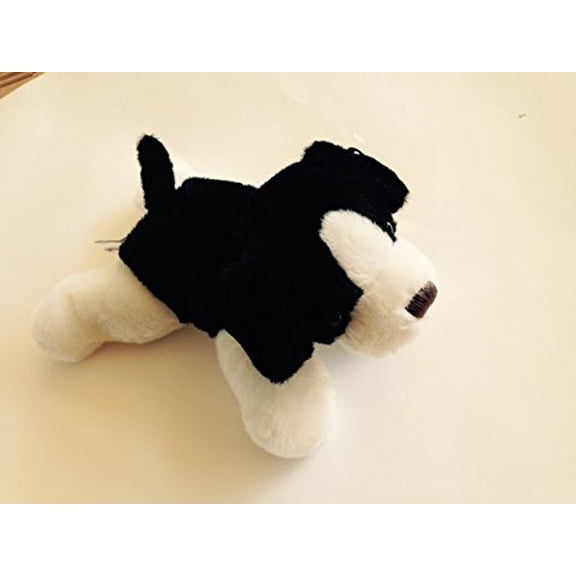 Mary Meyer Pesky Pups - Black and White Pup, 8"