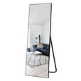 thumbnail image 1 of NeuType Full Length Mirror Floor Rectangle Black 59"x16", 1 of 9