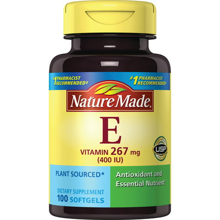 Nature Made® Plant Sourced Vitamin E 267 mg (400 IU) d-Alpha