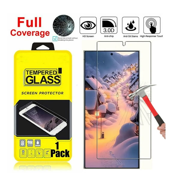 Samsung Galaxy S25 Screen Protector, Takfox HD Clear Tempered Glass, Fingerprint Unlock, 3D Curved, Scratch Resistant, Bubble-Free for Samsung Galaxy S25 6.2" Glass Screen Protector (Clear)