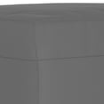 thumbnail image 3 of vidaXL Footstool Dark Grey 70x55x41 cm Microfibre Fabric, 3 of 4