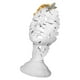thumbnail image 5 of Escultura de rostro femenino, estante, escultura, decoración, adorno de resina, rostro abstracto Blanco, 5 of 9