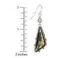 thumbnail image 4 of Beautiful Multi Color Abstract Dangle Earrings – Hypoallergenic Earwires, 4 of 4