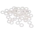 thumbnail image 2 of Flat Washer, Wide Range Appropriate Size Nylon Washer Assortment Kit  For Electronics For Electroplating For Office Equipment M3,M4,M5,M6,M8,M10,M12, 2 of 8