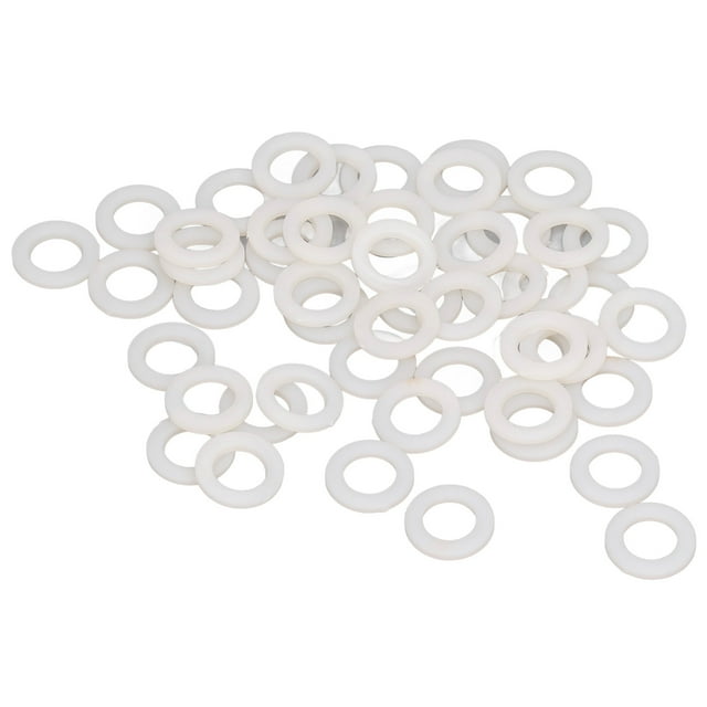 Nylon Washer Assortment Kit, Flat Washer High Hardness For Electroplating For Office Equipment For Electronics M3,M4,M5,M6,M8,M10,M12