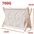 thumbnail image 4 of Magazine Rack Boho Magazine Rack Freestanding Storage Ba, Home Decor, 4 of 5