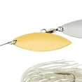 thumbnail image 3 of (3 pack) War Eagle Nickel Frame Double Willow Spinnerbaits Blue Pearl Shad 3/8 oz., 3 of 6