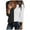 Black, variant on hotojiny Womens Tops V Neck Long Sleeve Casual Shirts Color Block Knit Comfy Pullover Blouses Fall Fashion Tunics Tees