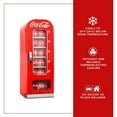 thumbnail image 2 of Coca-Cola Mini Frigo Distributeur Automatique Rétro, AC/DC, Design Classique pour Maison et Bureau, Capacité de 4 Canettes, 2 of 8