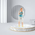 thumbnail image 4 of Yinanstore 2pcs 1:64 Scale Resin Figures Fashion Woman Scene Model Diorama, 4 of 8