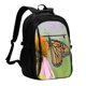 thumbnail image 1 of Easygdp A monarch butterfly Mochila para Laptop de Viaje con Puerto USB, Mochila para Laptop con Puerto de Carga USB para Mujeres y Hombres, 1 of 7