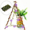 thumbnail image 1 of Cinta de hojas para decoraciones de fiesta de cumpleaños de la selva, guirnalda de vid para coronas, baby shower, aula Negro 20m Macarena Hilo de hoja verde trenzado, 1 of 8