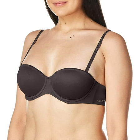 

Calvin Klein Women s Constant Strapless Bra black 34A Black Size 34A
