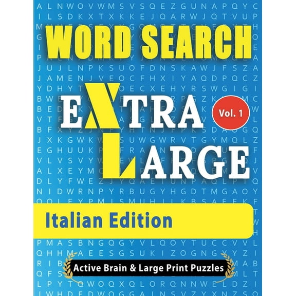 WORD SEARCH - Italian Edition, (Paperback)