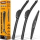 thumbnail image 1 of AUTOBOO - Limpiaparabrisas de 26 pulgadas + 16 pulgadas con limpiaparabrisas trasero de 14 pulgadas de repuesto para Mazda CX30 CX-30 2020 2021 2022 2023 2024 2025 Acura Rdx Nissan Leaf &ndash; Ca, 1 of 9