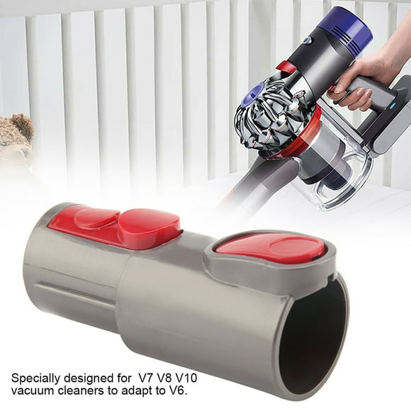Adaptador De Conector, Abs 1.8x1.4x3.6 Pulgadas Adaptador De Aspiradora Conveniente Para Limpiar Aspiradora, Reemplazo Perfecto Para Aspiradora Dyson V6 Uso Profesional