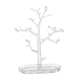 thumbnail image 4 of Soporte colgante moderno con base desmontable, ideal para pendientes, collares y colgantes. Claro, 4 of 9