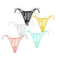 thumbnail image 1 of Culottes String à Nouer sur le Côté pour Femmes Lot de 5, 1 of 5