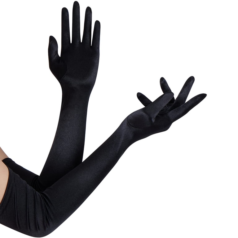 chinese dress ladies The Jill White Gloves | Elegant Bridal & Formal Accessories main image 0